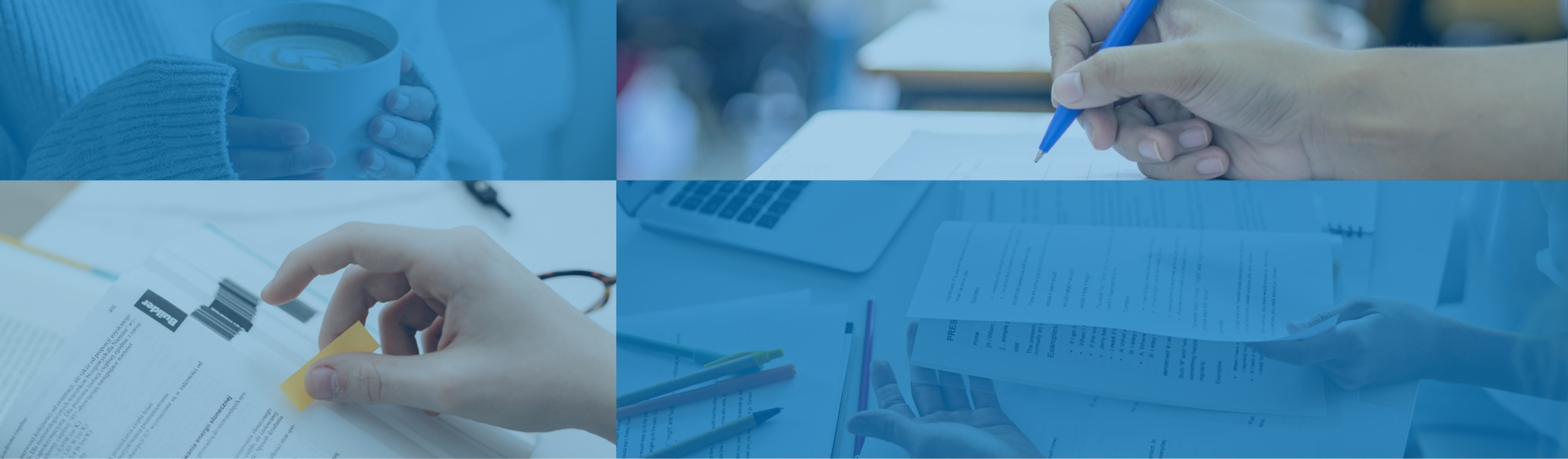 Collage of study scenarios