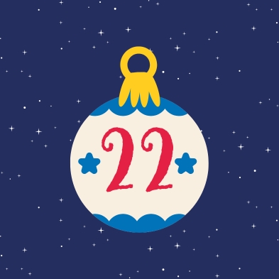 Addurn Nadolig rhif 22