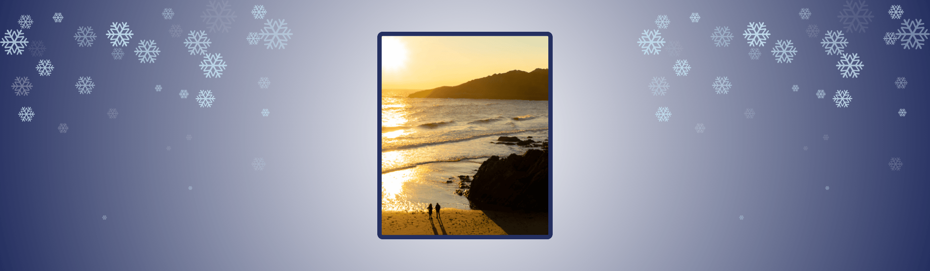 machlud haul ar y traeth