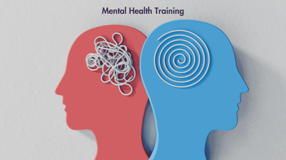 Hyfforddiant Cymorth Cyntaf Iechyd Meddwl gydag Ardystiad