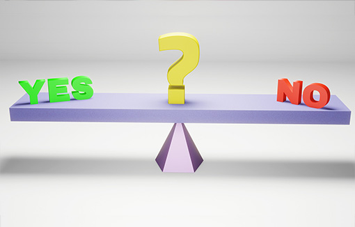 gryffyddion (ie, na neu efallai)