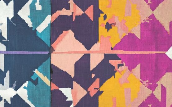 Tapestri o lliwiau gwahanol 