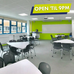 An image of one of the seminar rooms in the Keir Hardie building on Singleton Campus